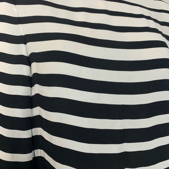 Ralph Lauren Black Linette Graduated Striped Top - Picture 7 of 8